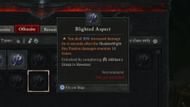 This Aspect enables you to deal increased damage upon using Shadowblight (Image via Diablo 4)